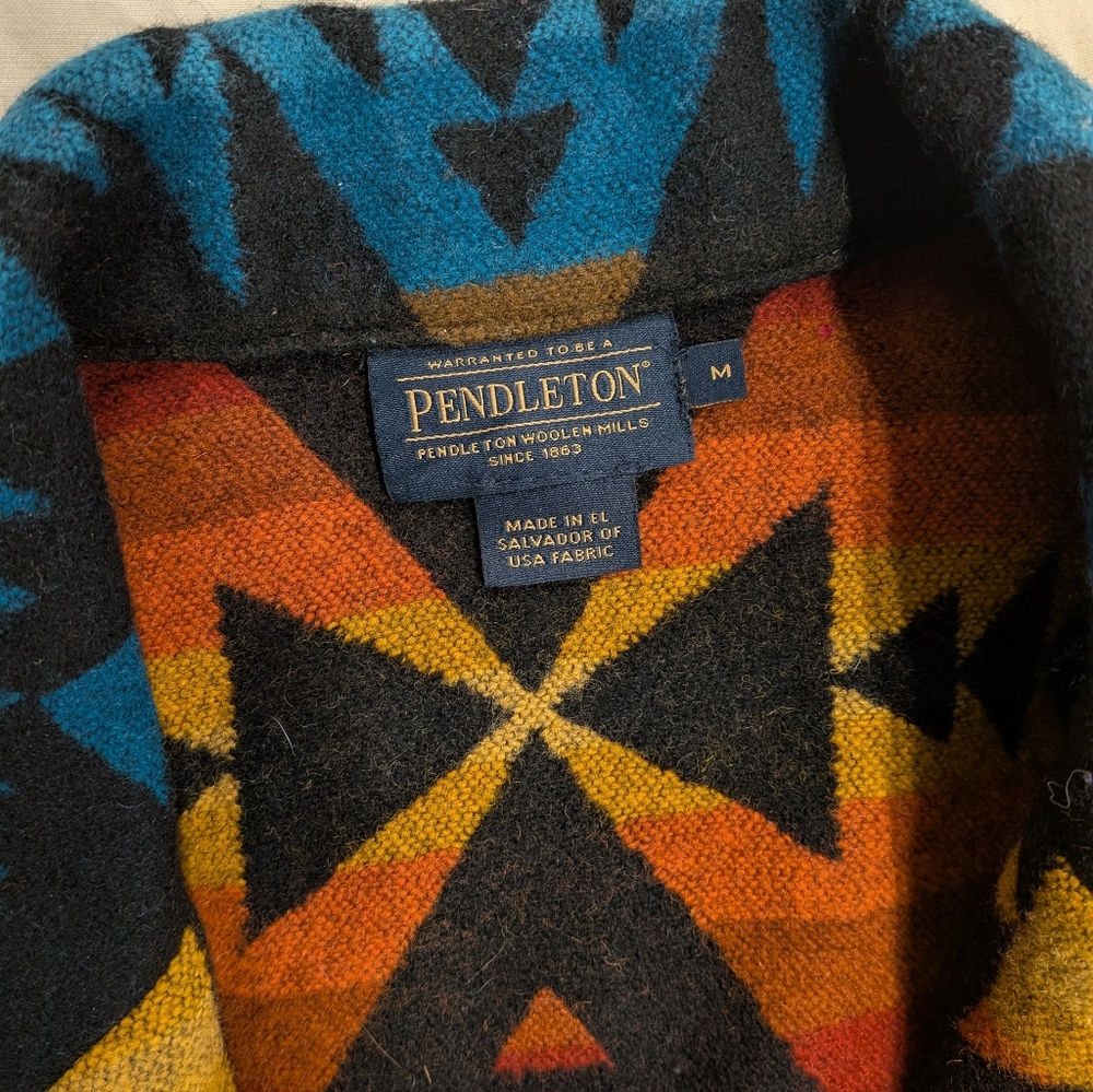 Pendleton Wool Trench Style Coat - image 3